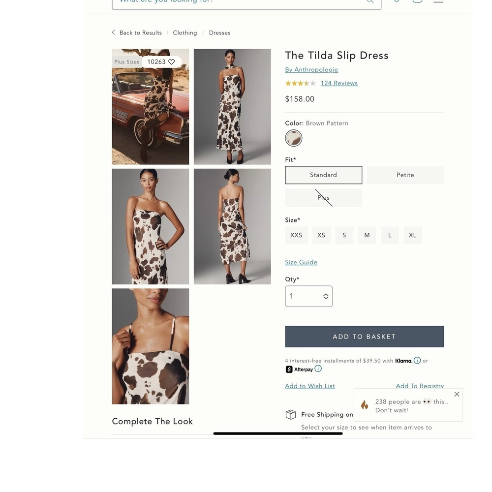 Y2k Satin Strapless Maxi Slip Dress Animal Print size small - Picture 7 of 7